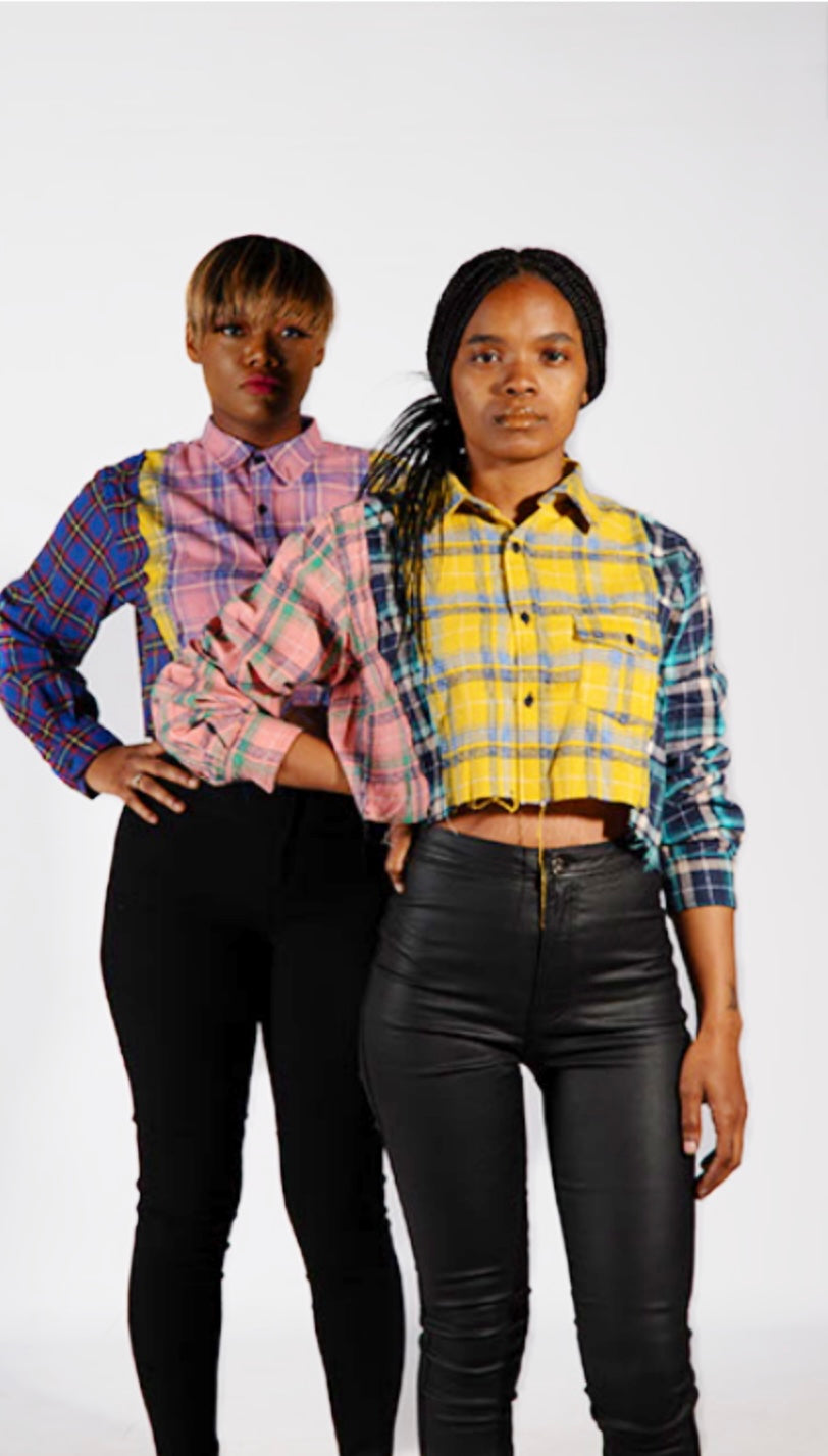 Plaid Out Top