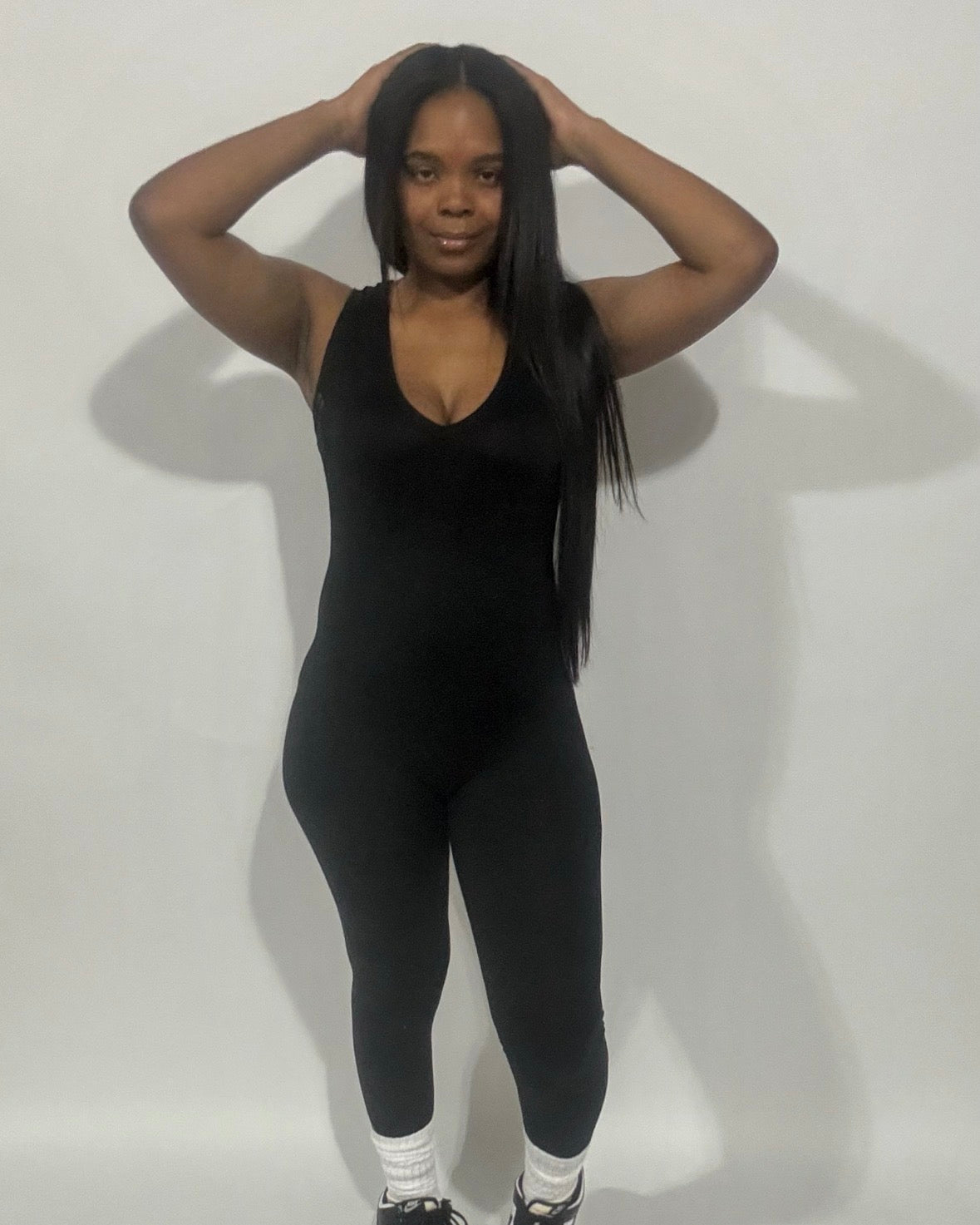 Racerback Bodycon Jumpsuit