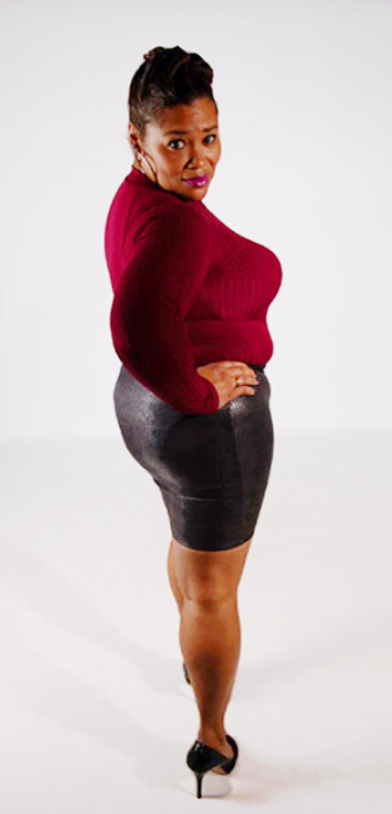 Leather Me Skirt
