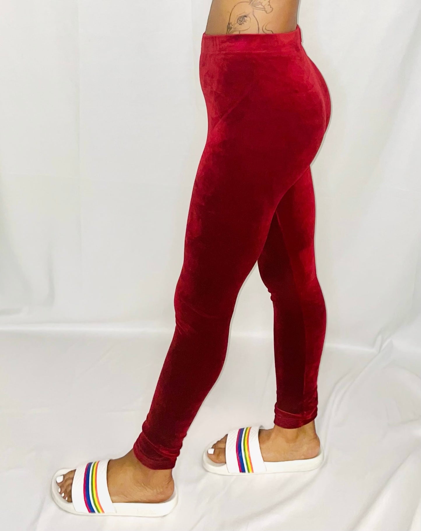 VELVET LEGGINGS