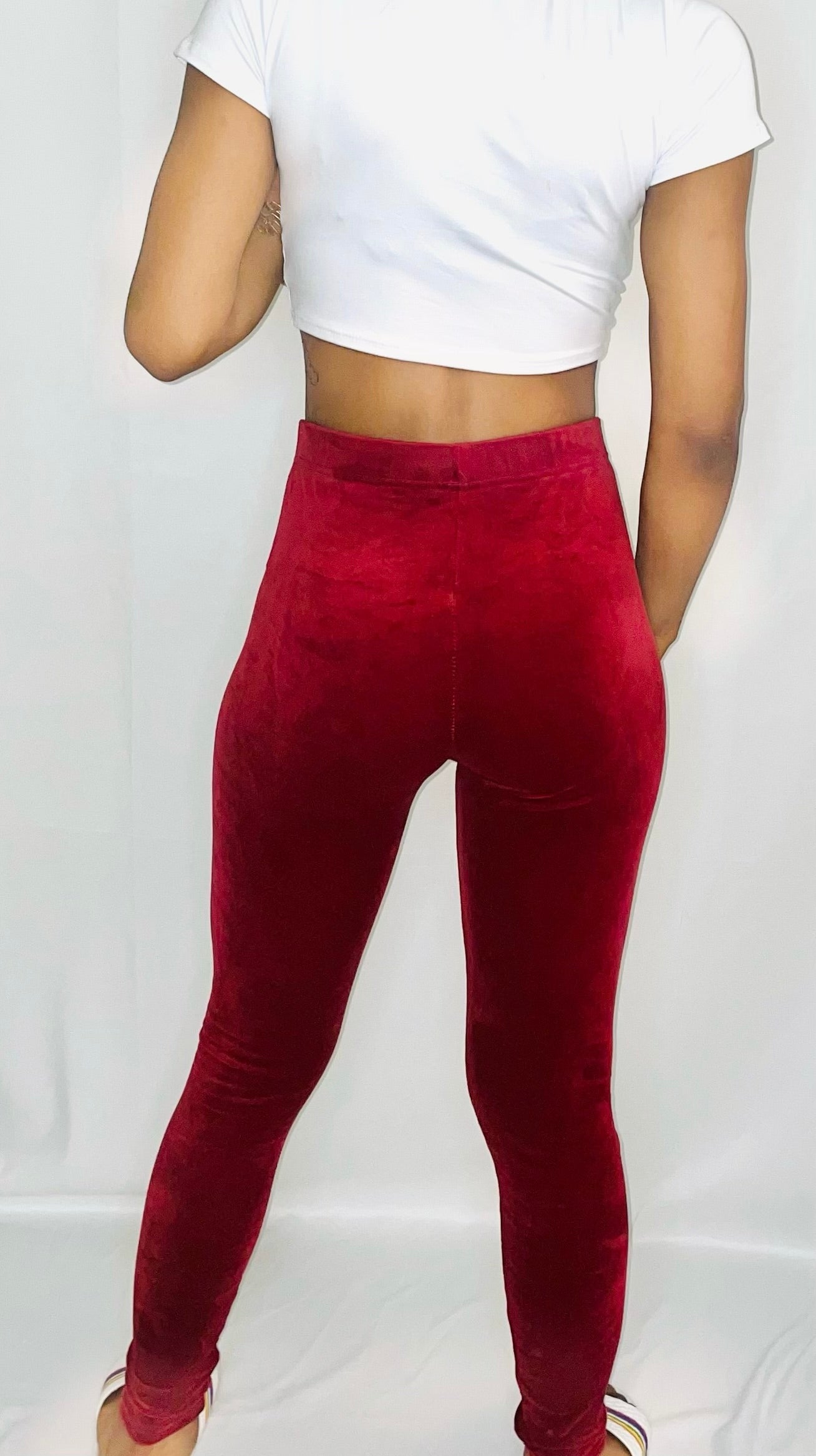 VELVET LEGGINGS